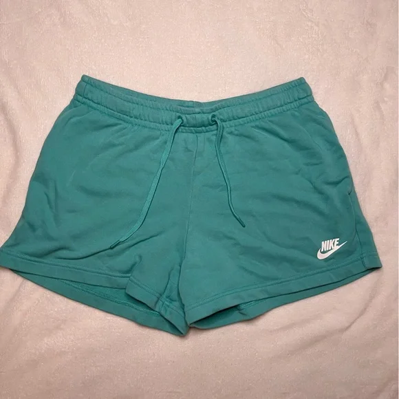 Nike Shorts Teal - Picture 1 of 4